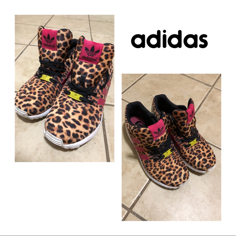 Adidas Torsion ZX Flux Leopard ⭐️RARE⭐️